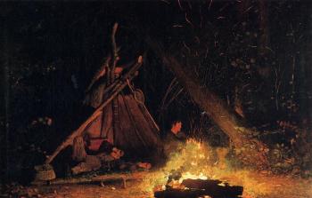 Winslow Homer : Camp Fire